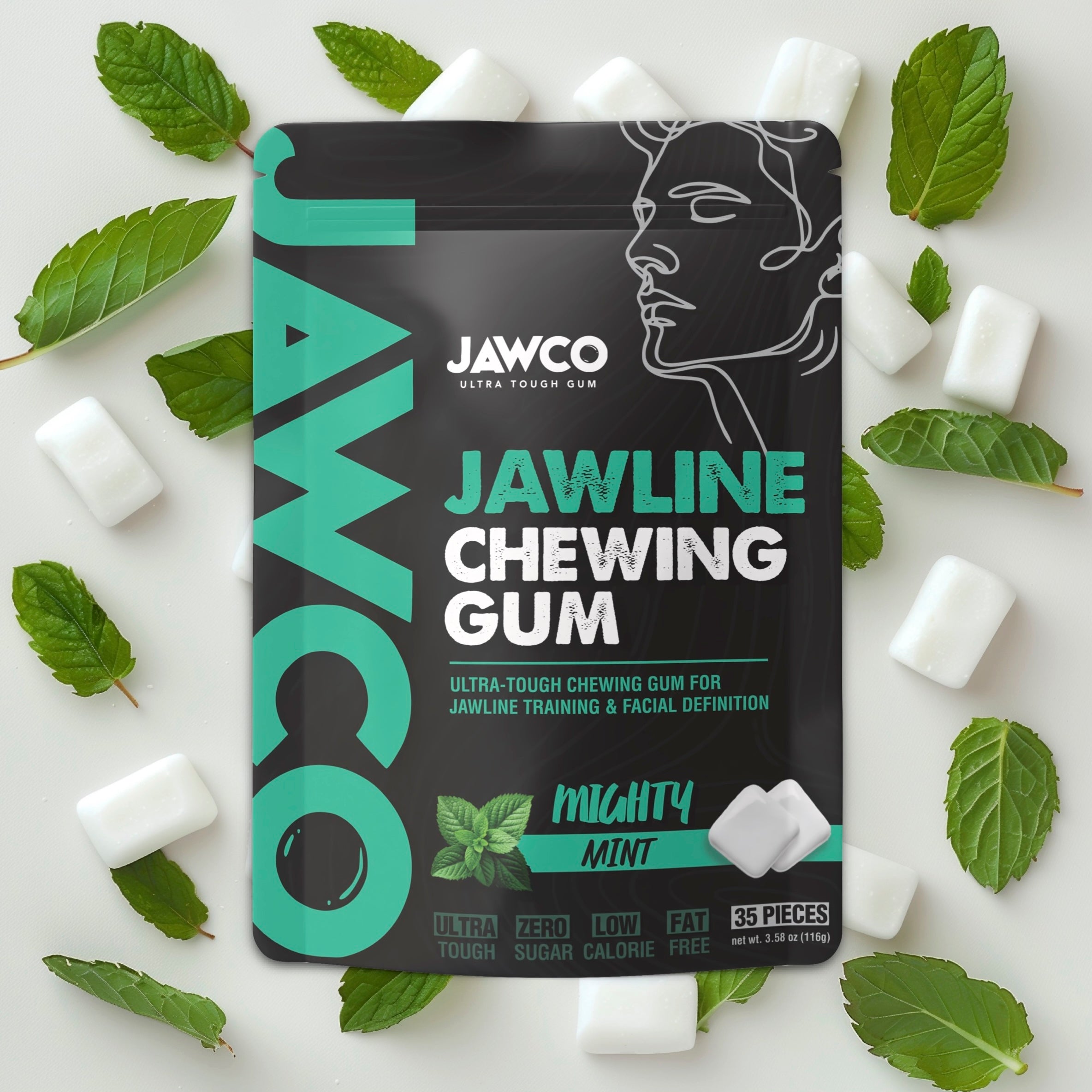 MIGHTY MINT JAWLINE GUM