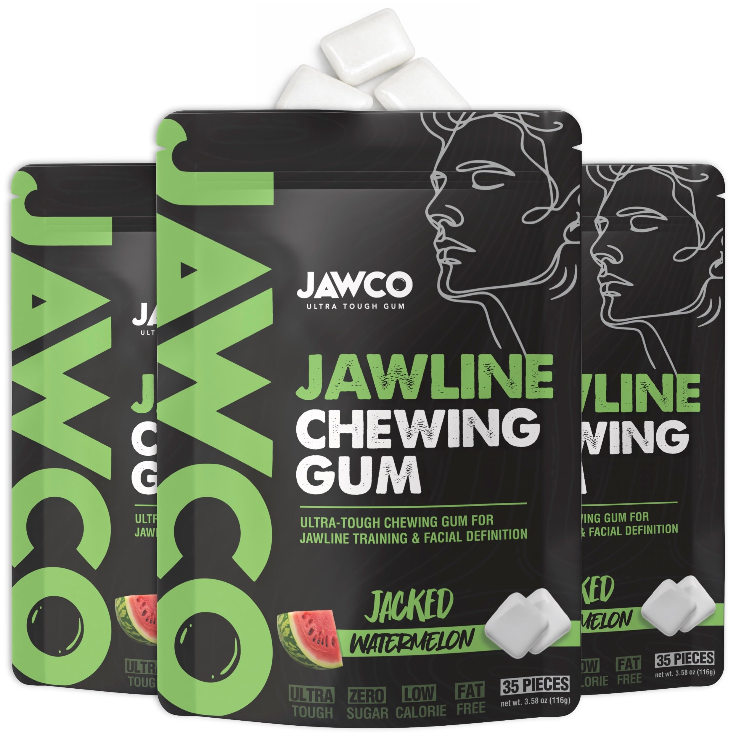 JACKED WATERMELON JAWLINE GUM