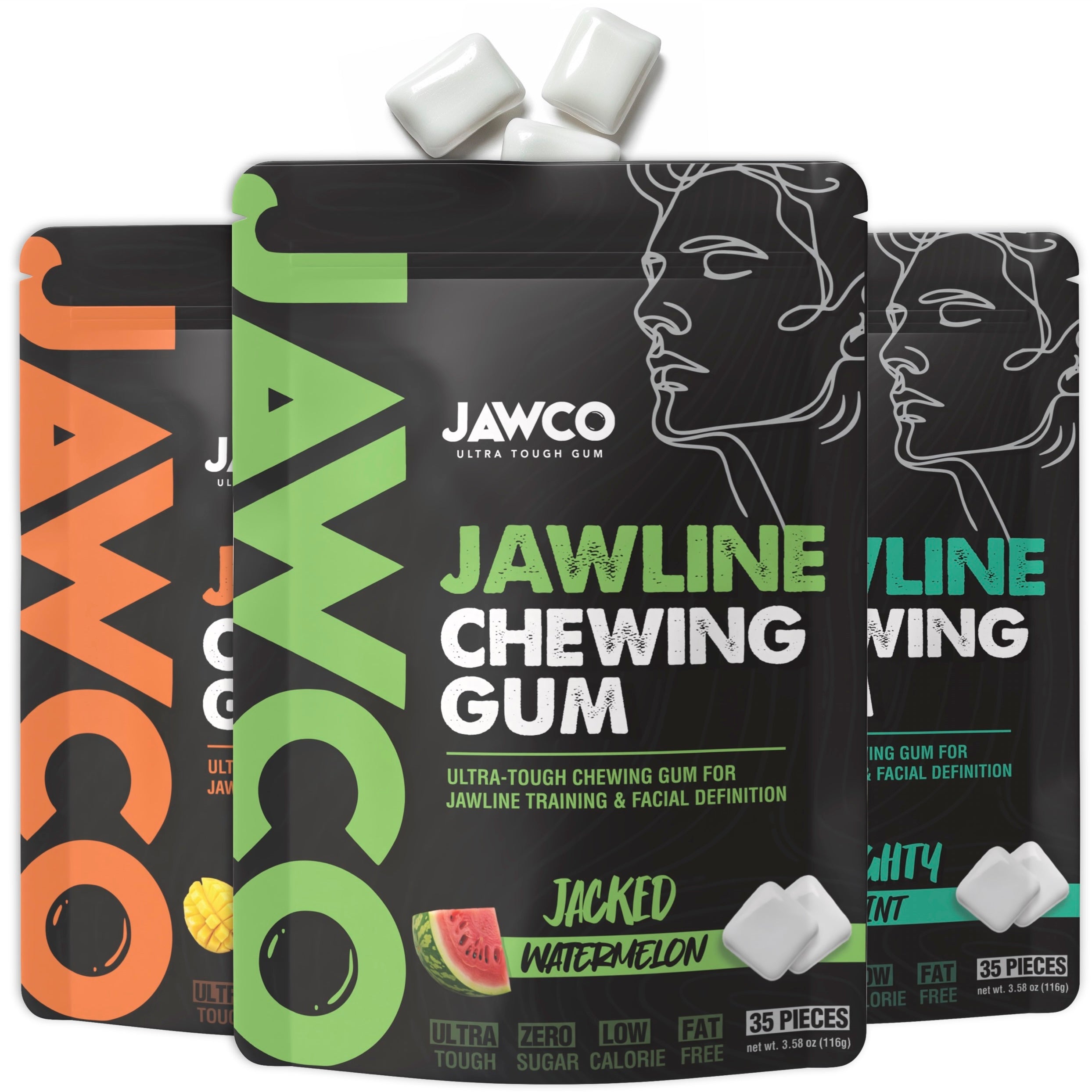 JAWLINE GUM VARIETY PACKS