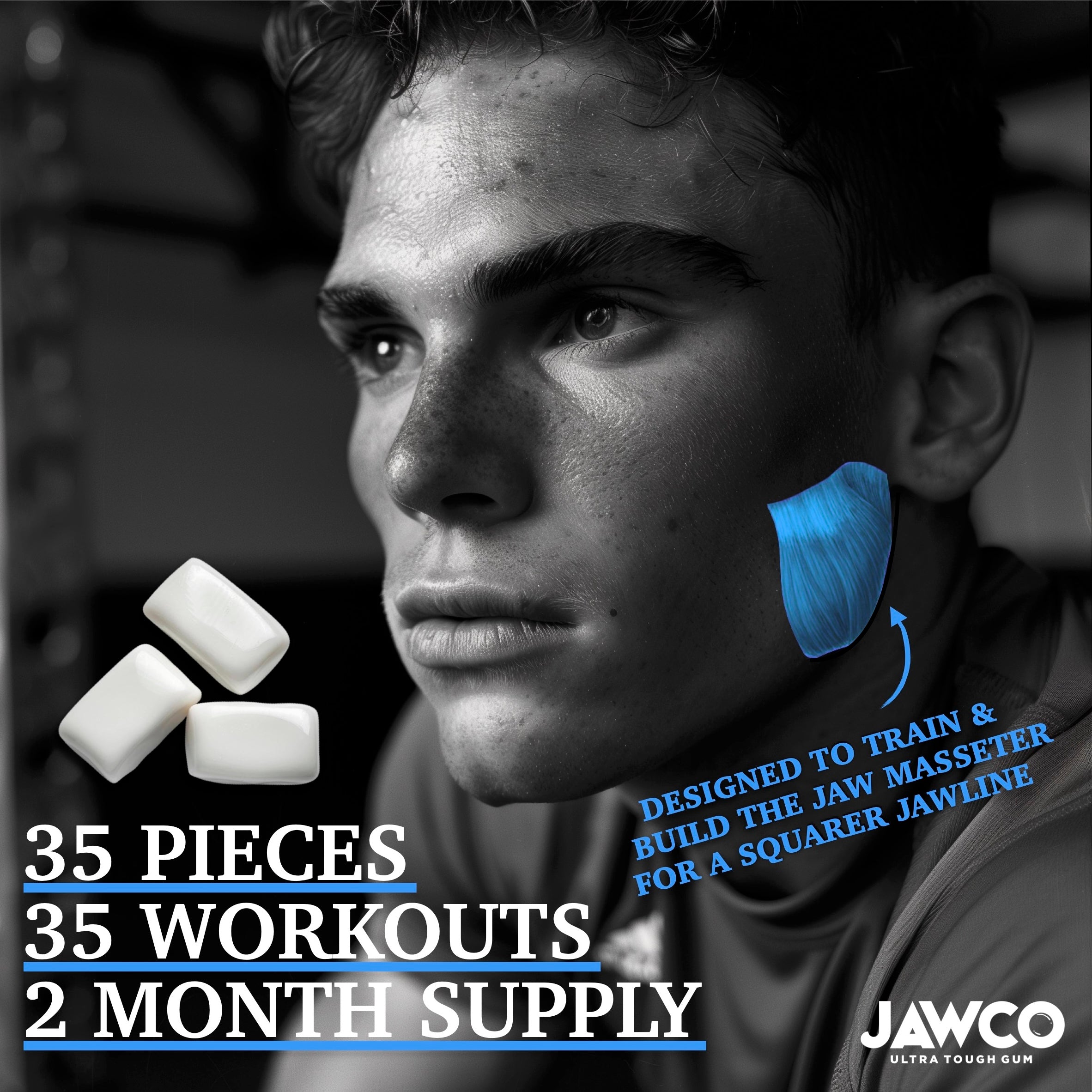 REMINERALIZING MINT JAWLINE GUM