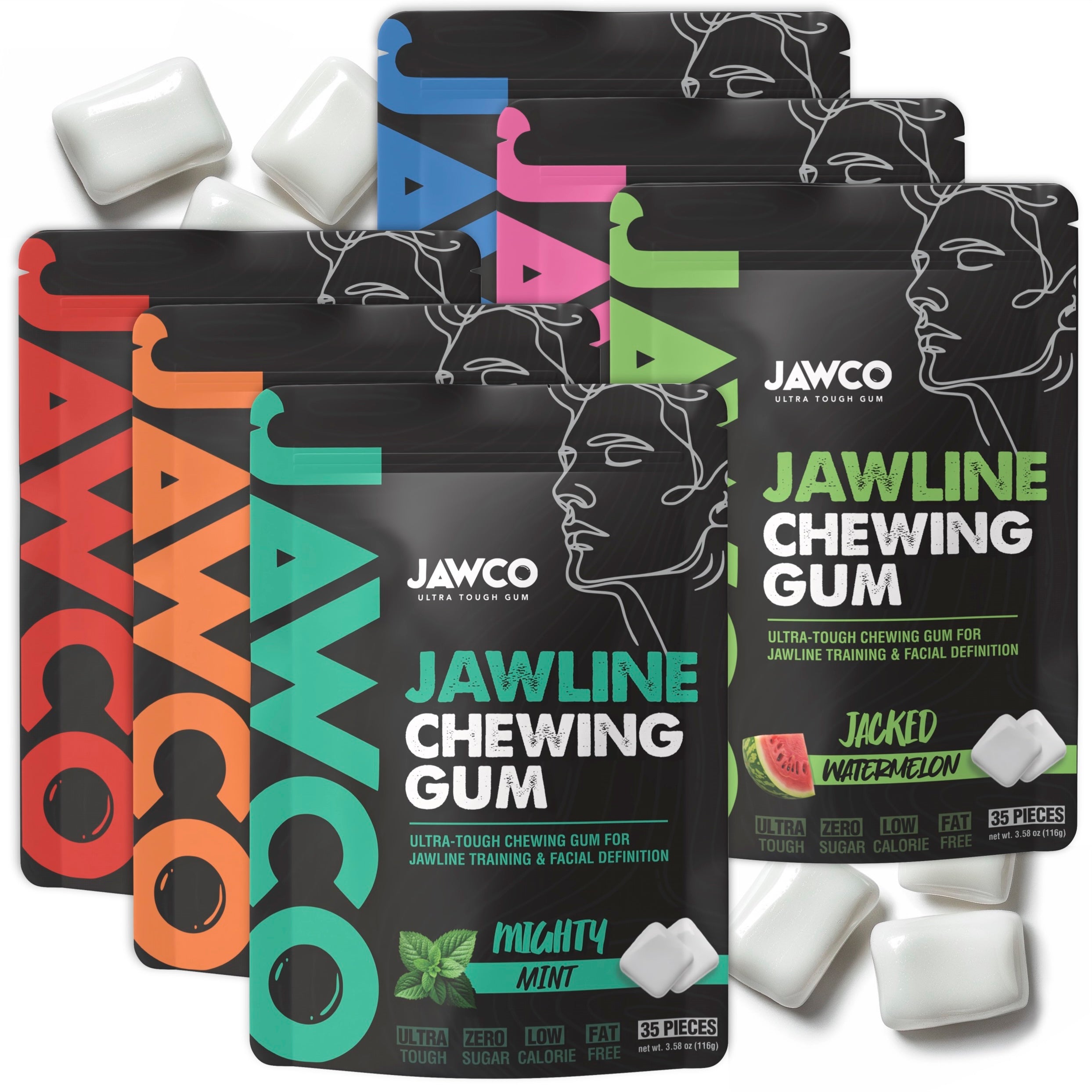 JAWLINE GUM VARIETY PACKS