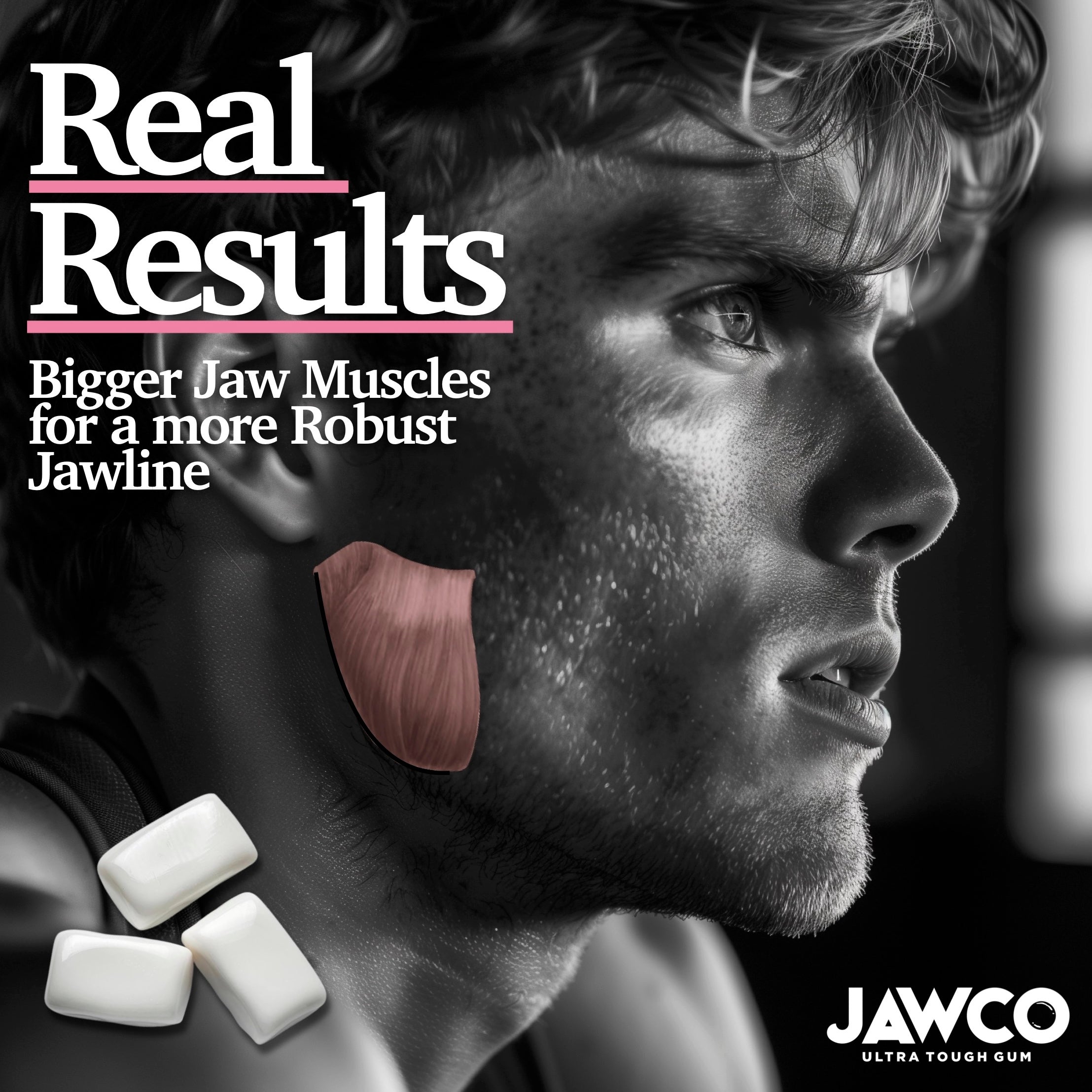 BUFF BUBBLEGUM JAWLINE GUM