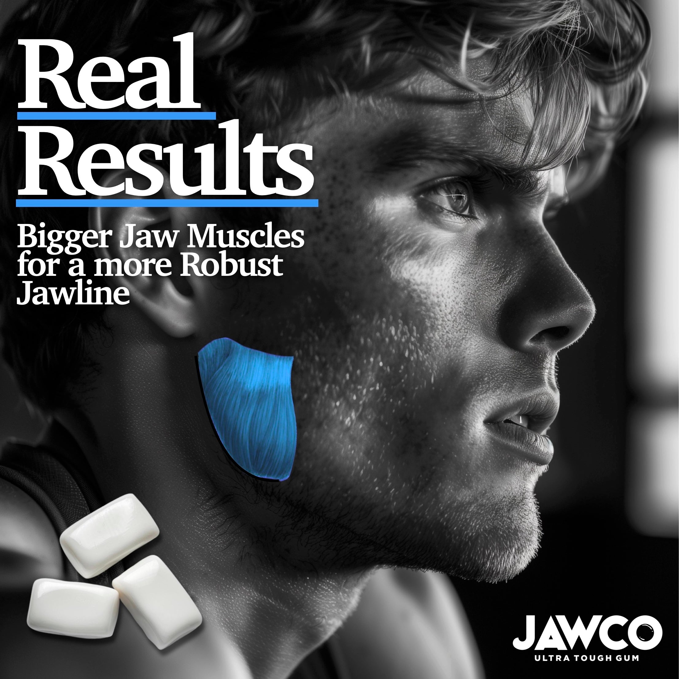 RIPPED BERRY JAWLINE GUM