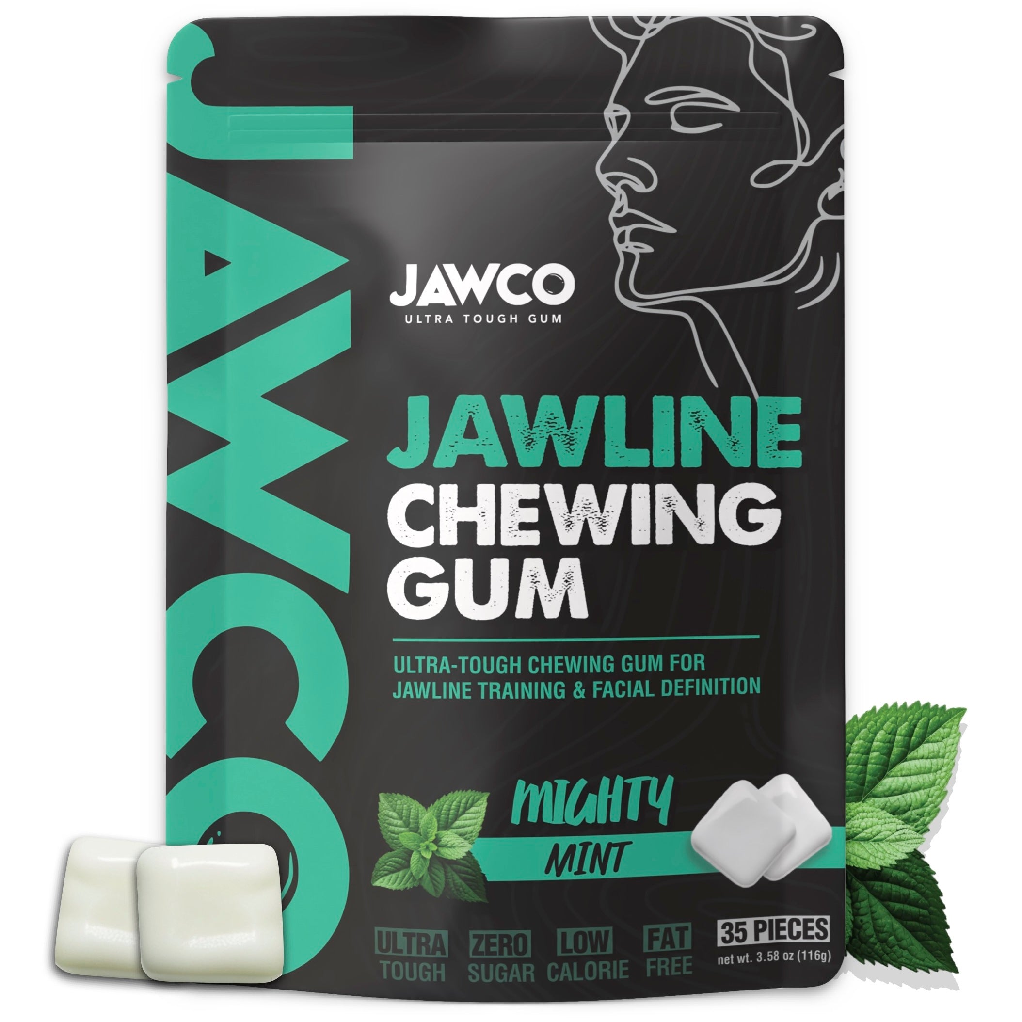 MIGHTY MINT JAWLINE GUM