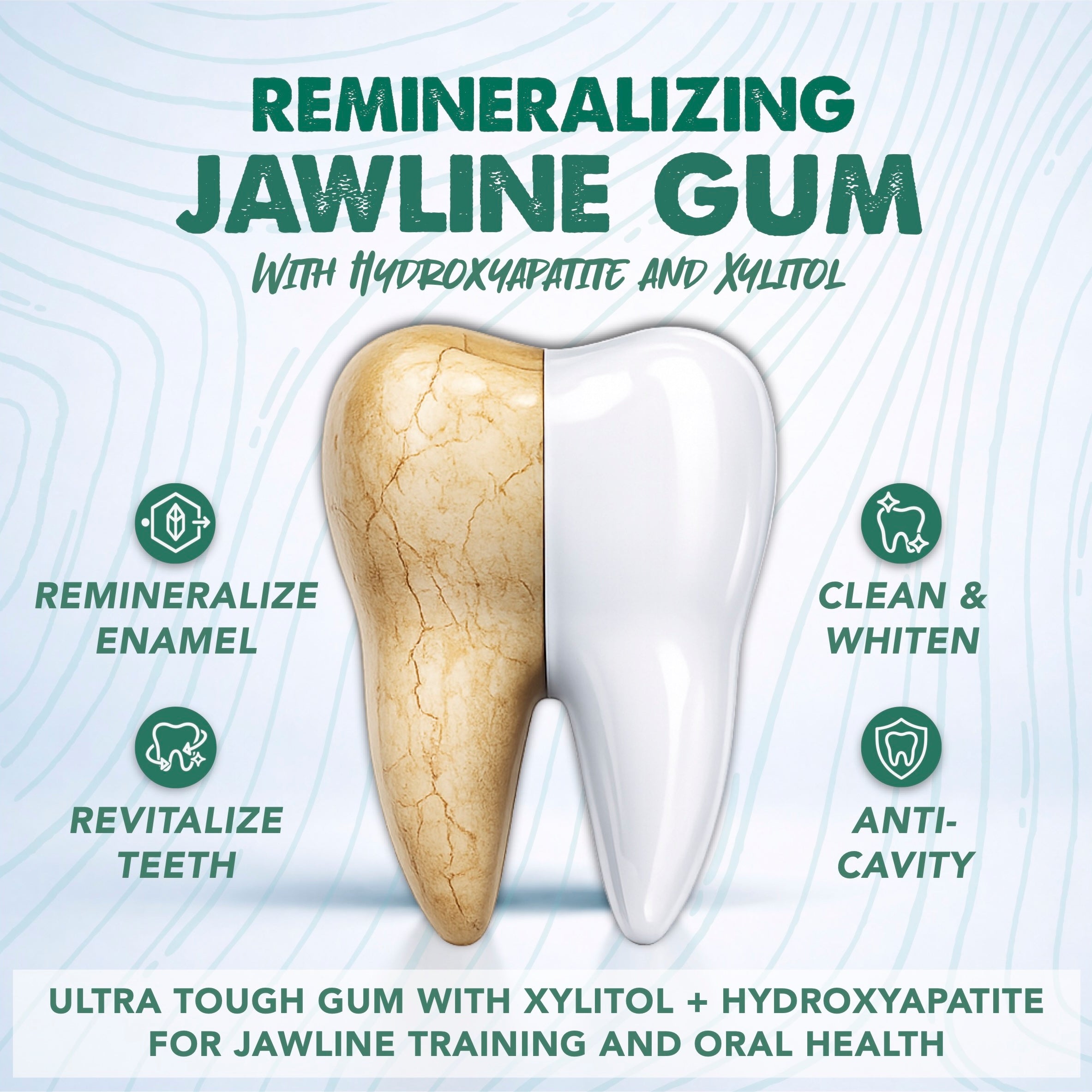 REMINERALIZING WATERMELON JAWLINE GUM